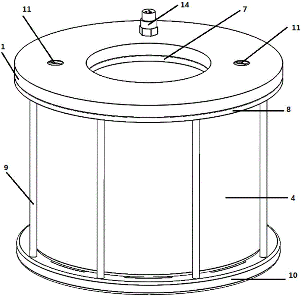 Deep sea broadband inlaid ring energy converter