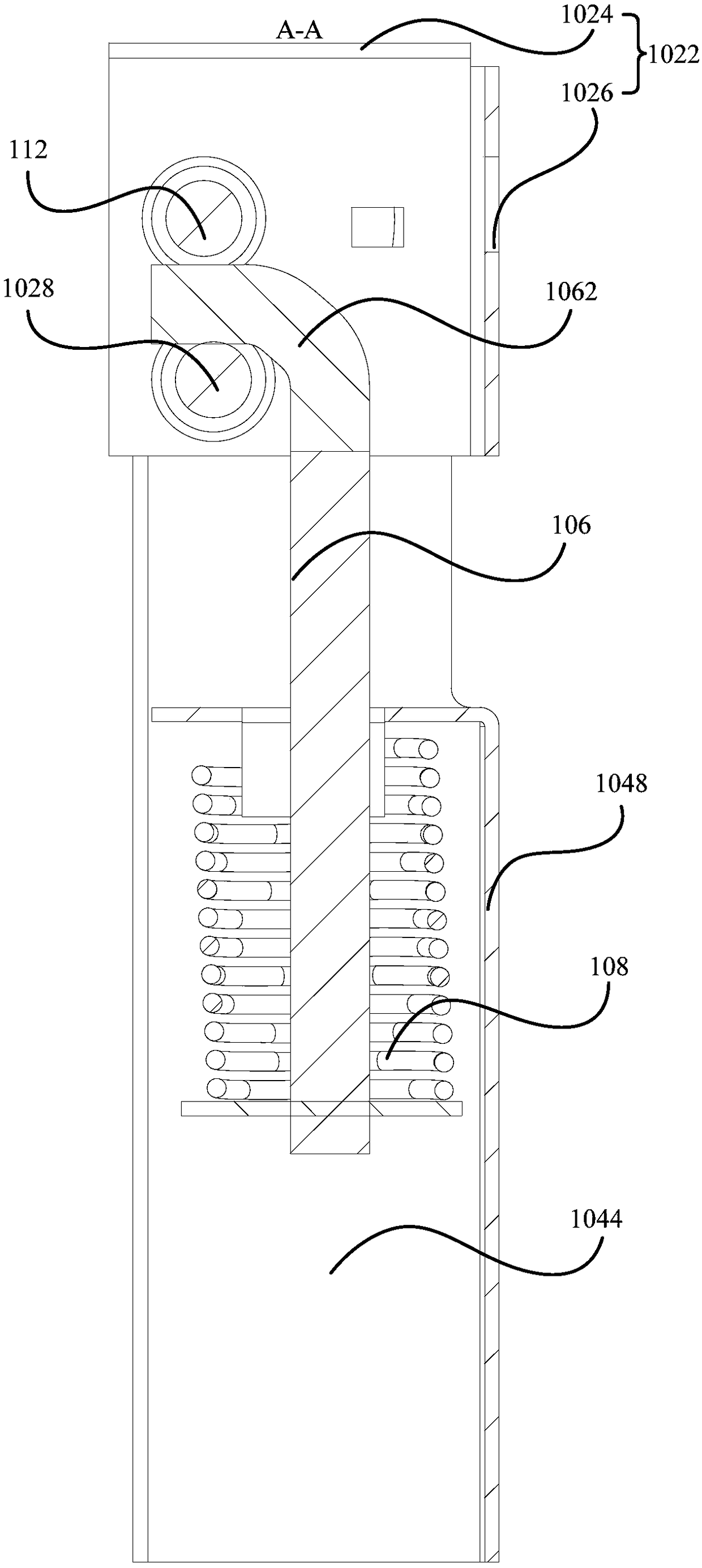 Hinge device and refrigerator