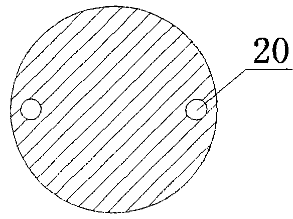 High pressure solid clay pervasion test device