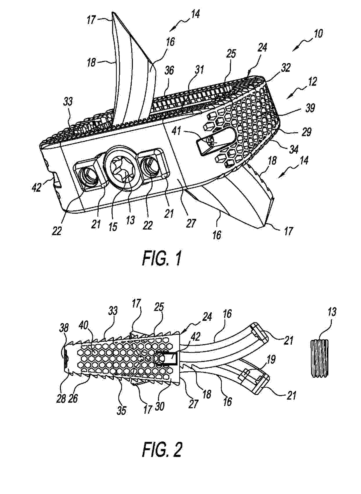 Stand-Alone ALIF Spine Implants