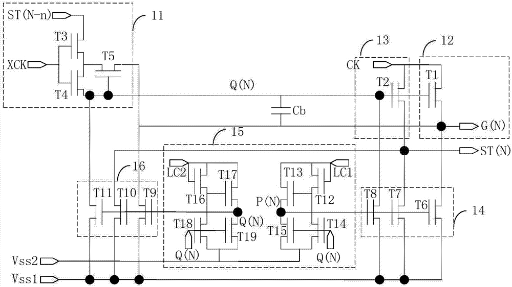 GOA (gate driver on array) circuit and liquid crystal display - Eureka ...