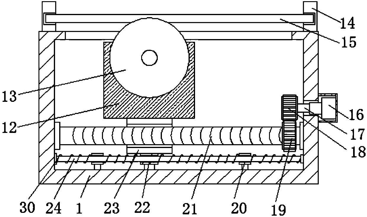 Novel spinning cloth cutting device