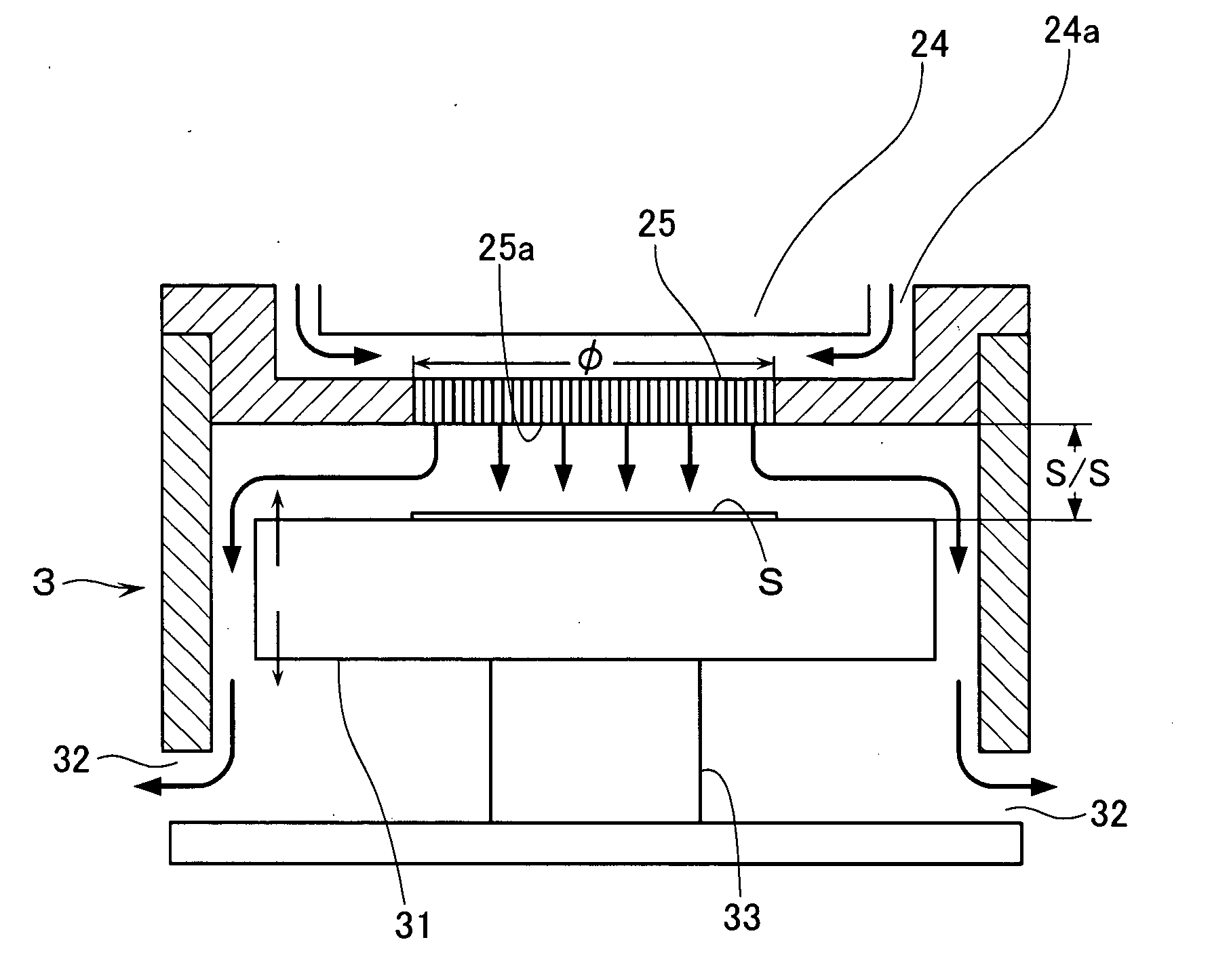 Apparatus for the preparation of film