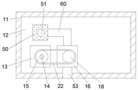 Circuit board double-sided cleaning device