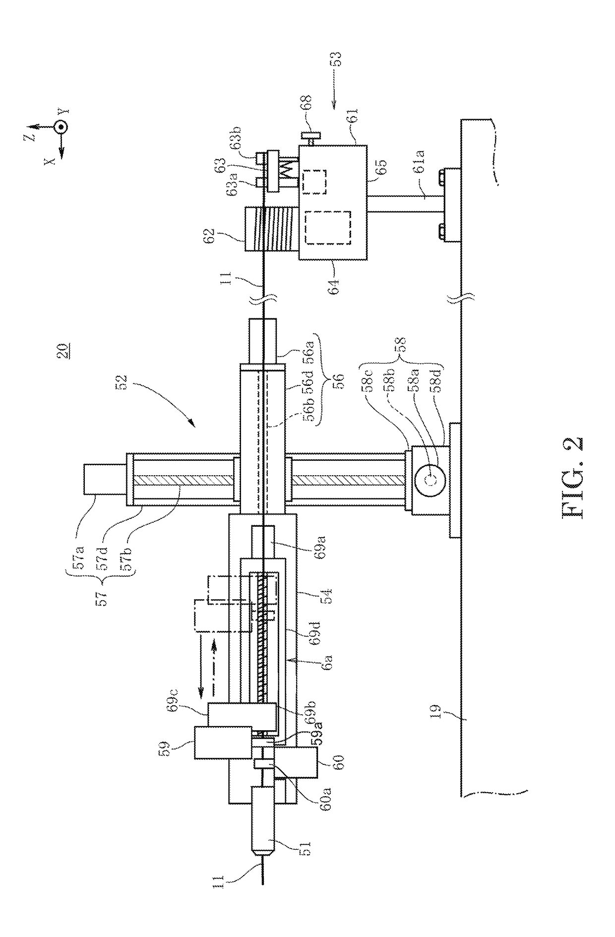 Coil winding device and method for manufacturing coil