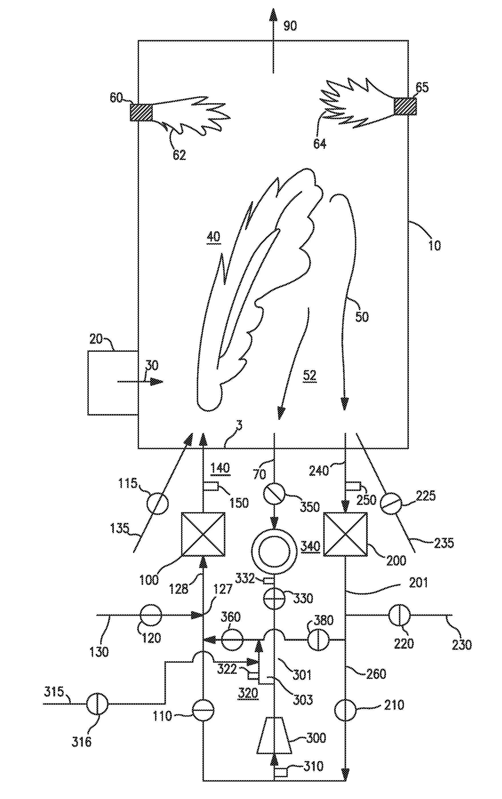 Low-nox combustion method