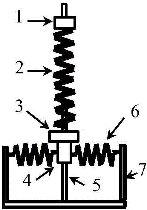Series-mechanism adjustable passive negative-stiffness damper