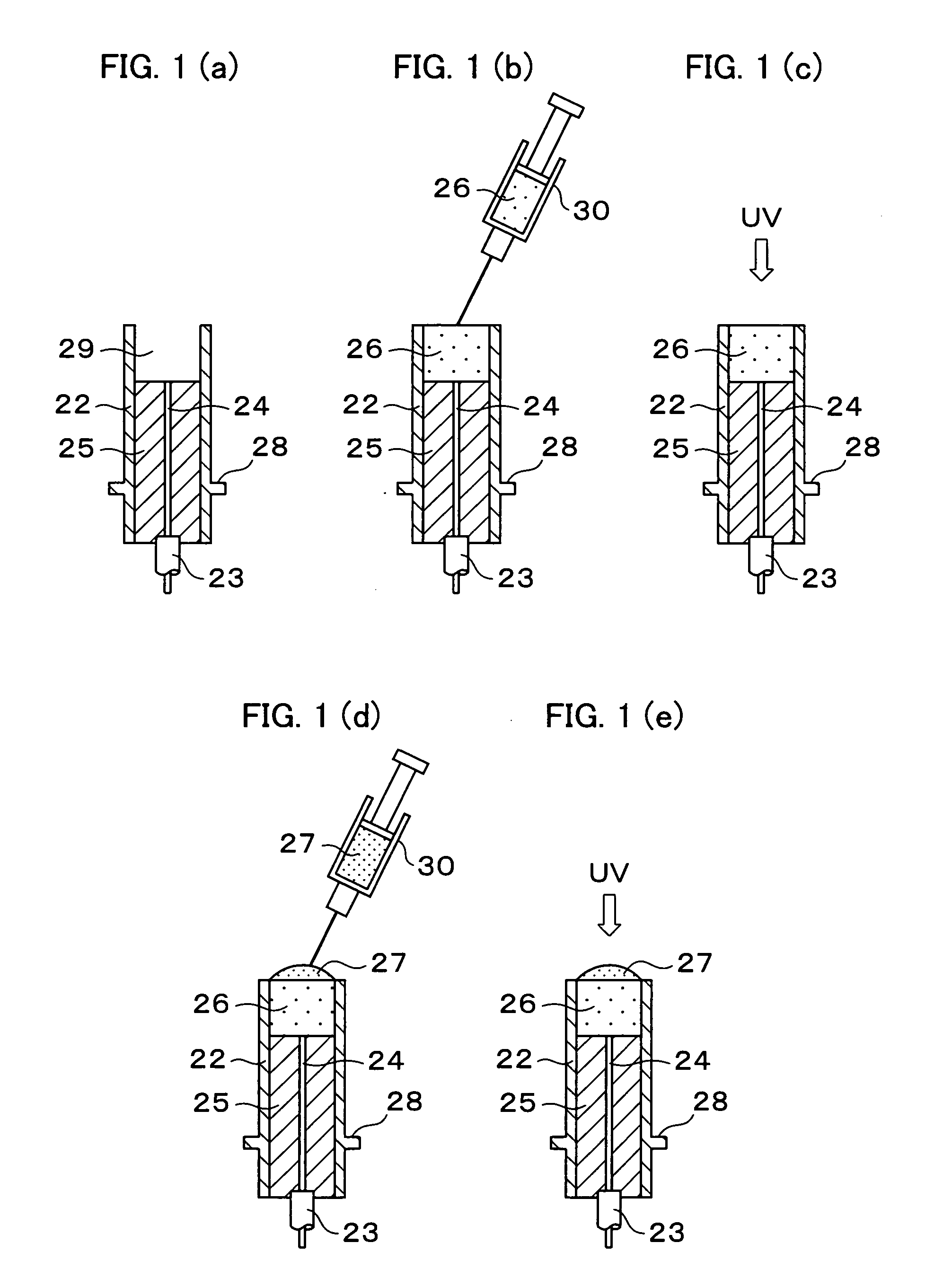Production method for optical lens and production method for optical fiber connector