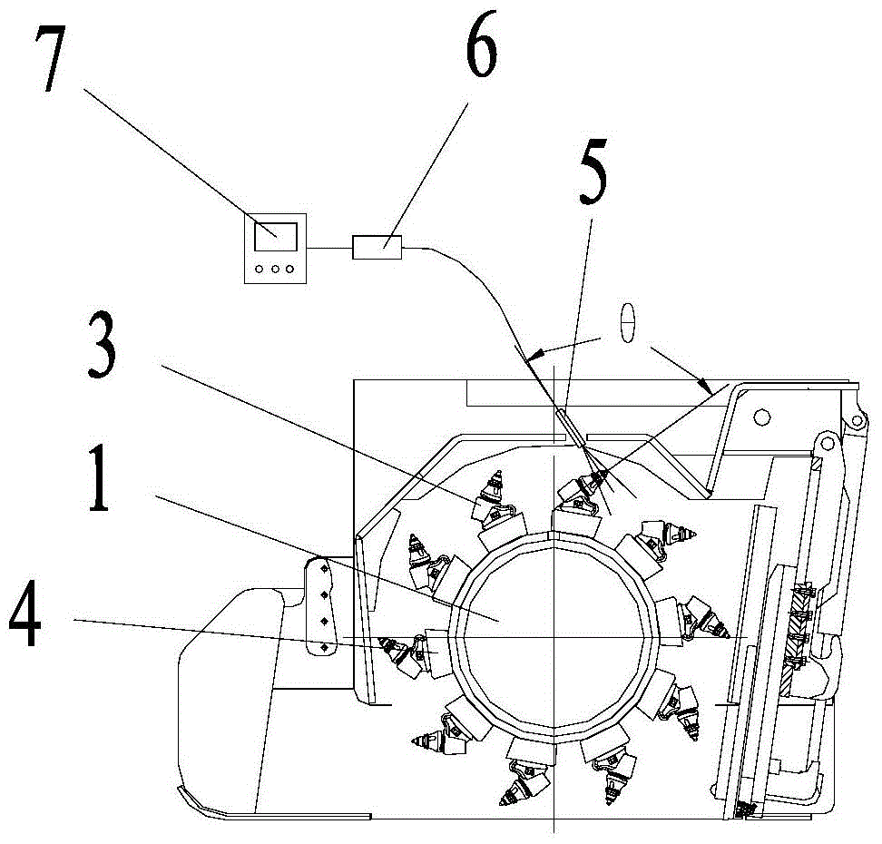 System and method for detecting damage of engineering machinery and tool thereof