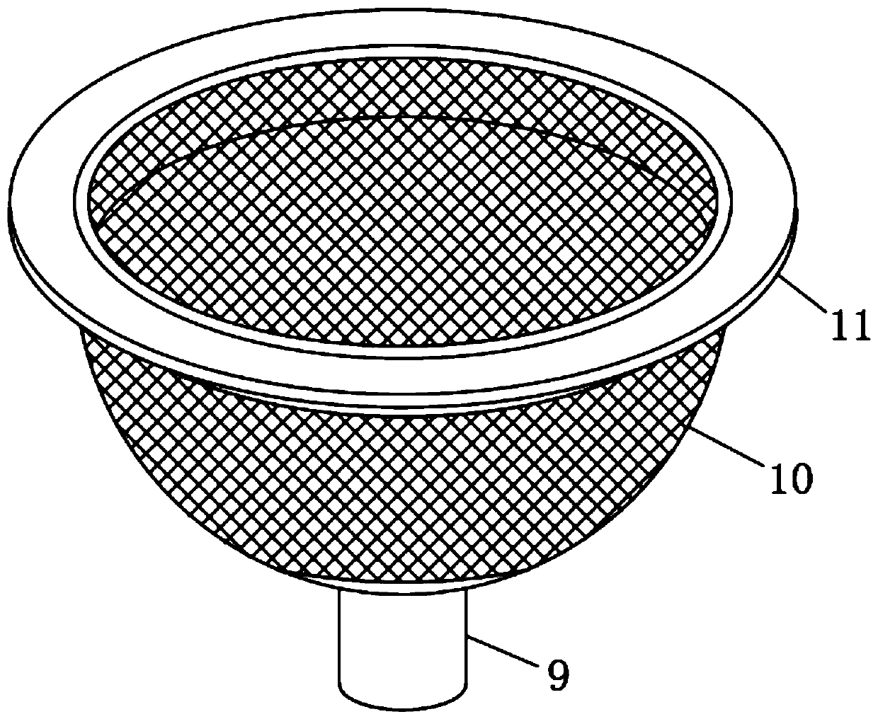 High-speed centrifuge for manufacturing water-based paint and operation method