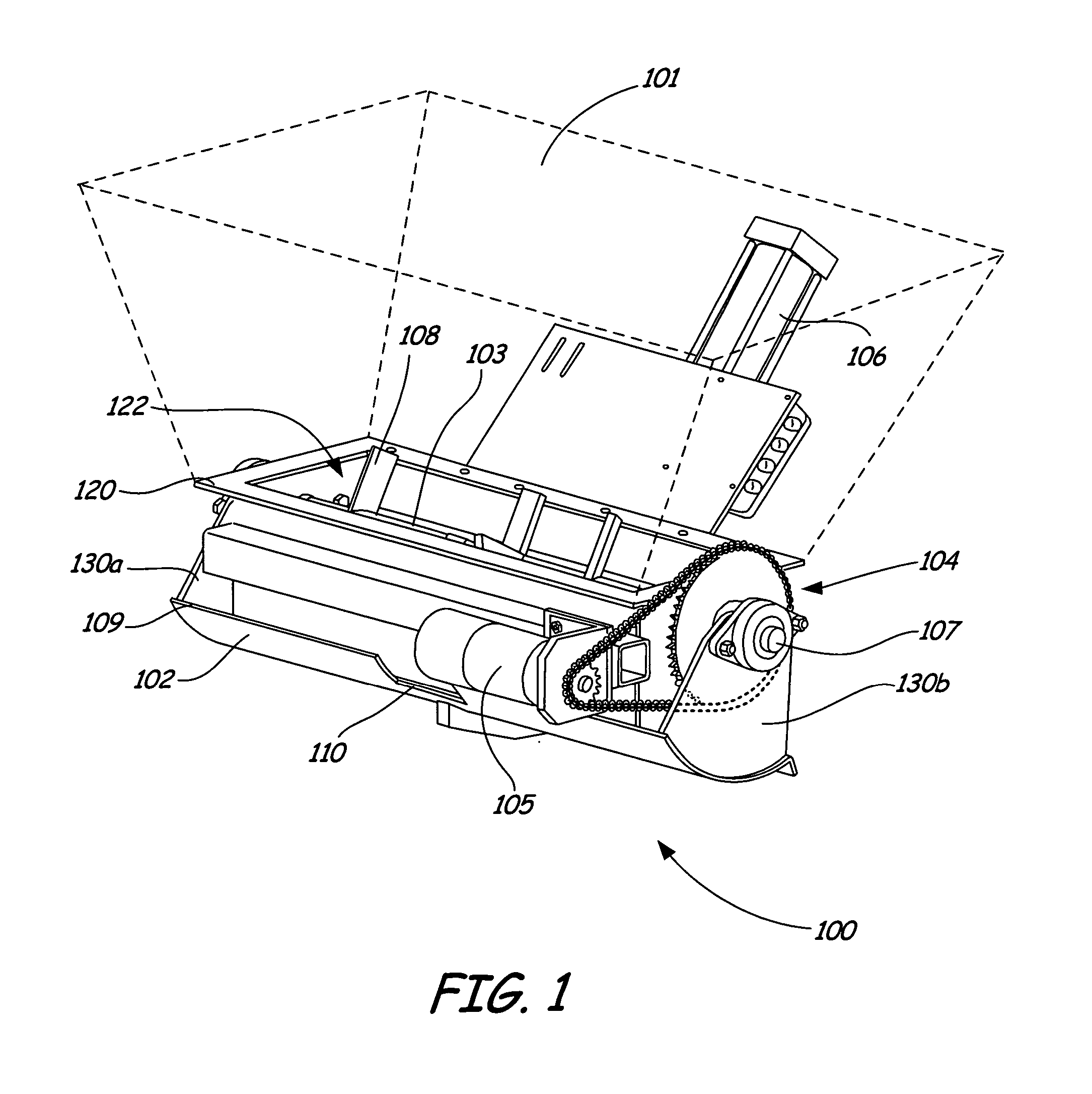 Bin gate for providing variable output flow rates