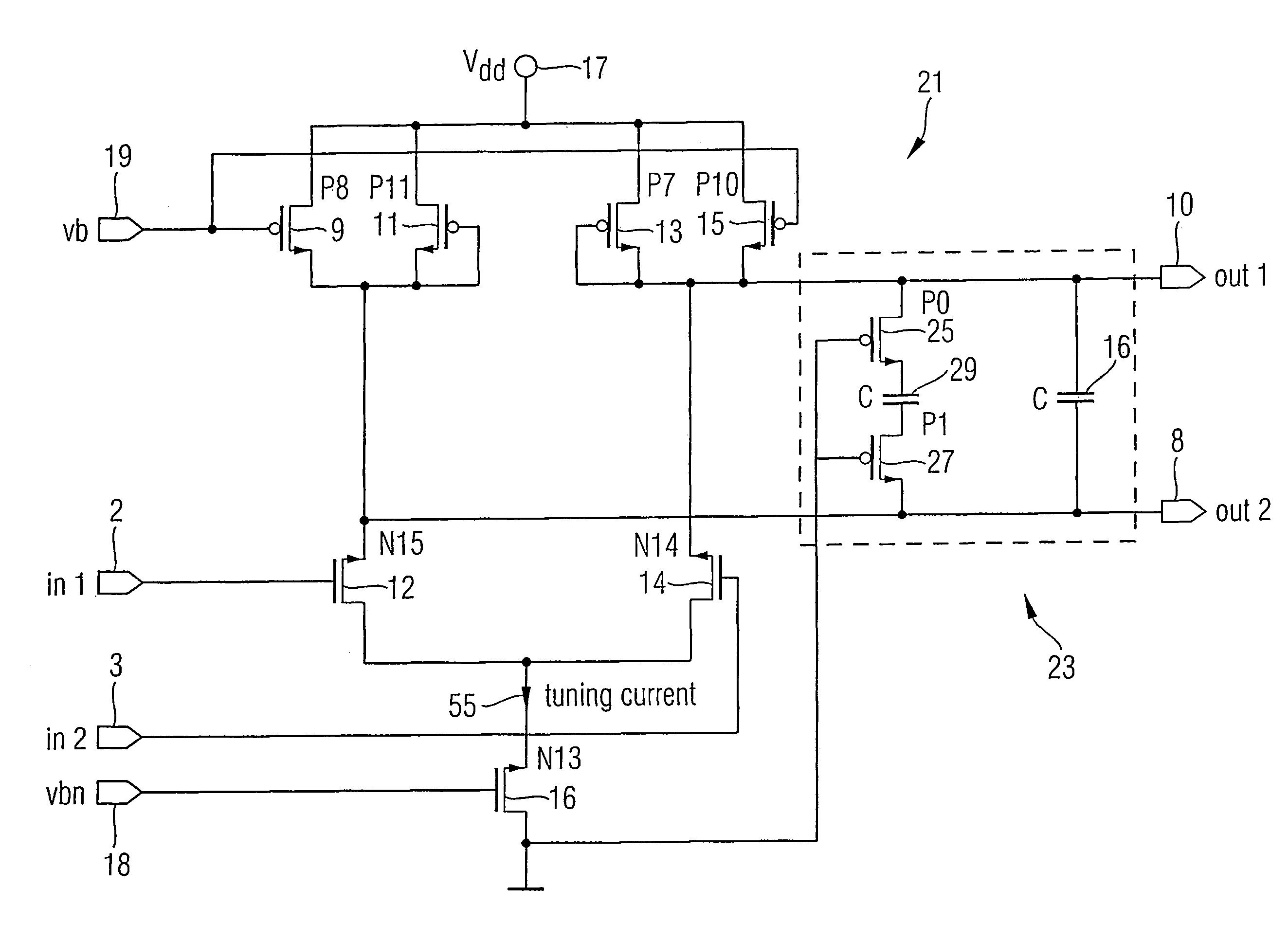 Current-controlled oscillator