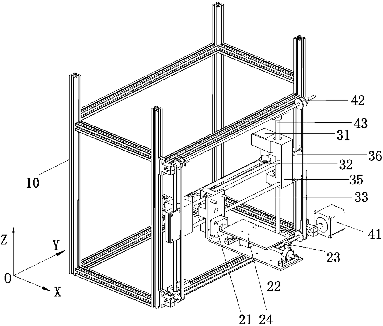 Electric automobile charging pile based on infrared positioning and magnetic principles and charging method of charging pile