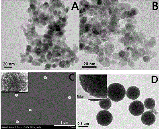 A mesoporous magnetic polymer composite sphere, a preparing method thereof and applications of the composite sphere