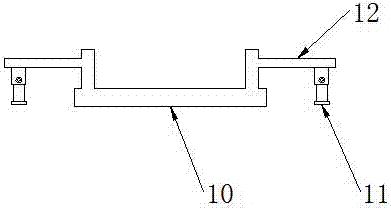 Reversed-V-shaped deflector rod