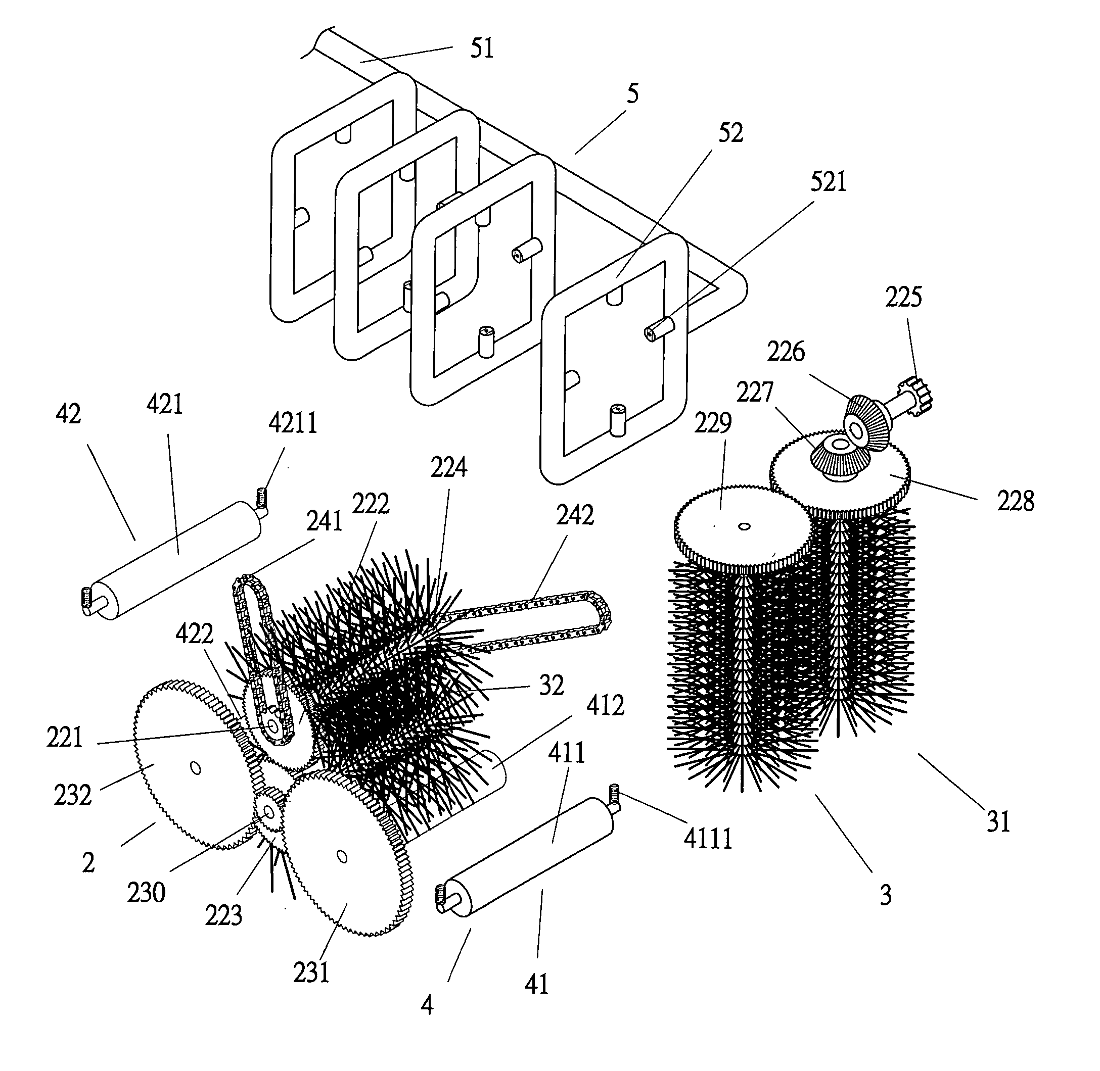 Filter cartridge cleaning apparatus
