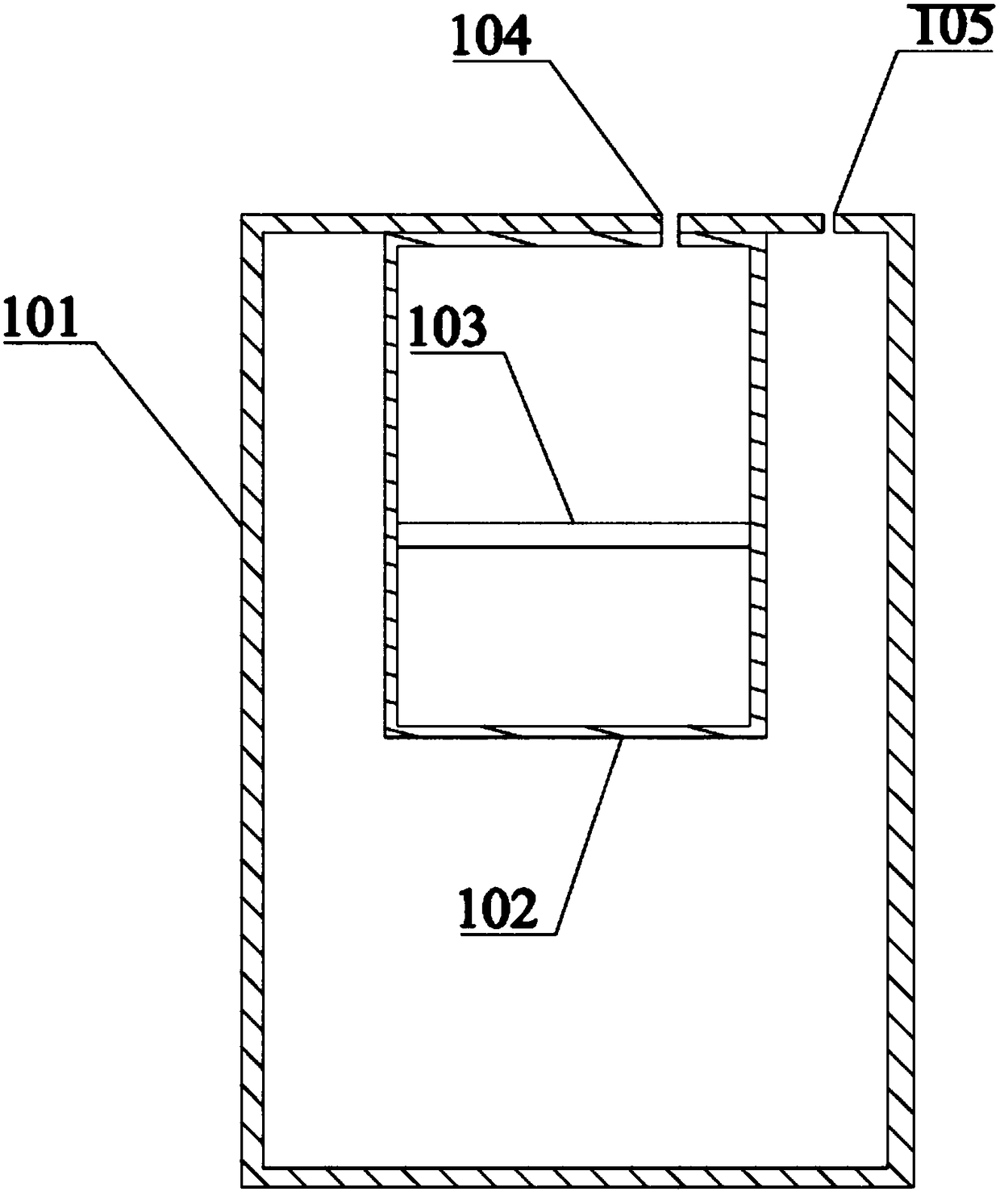 Transformer switch oil tank structure and transformer