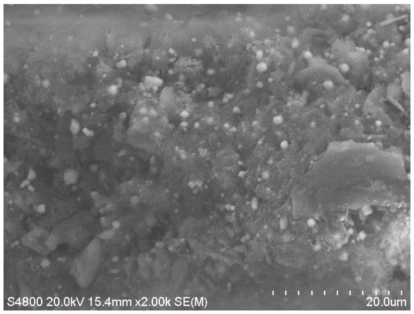 Preparation method and application of nanometer zero-valent ion composite material