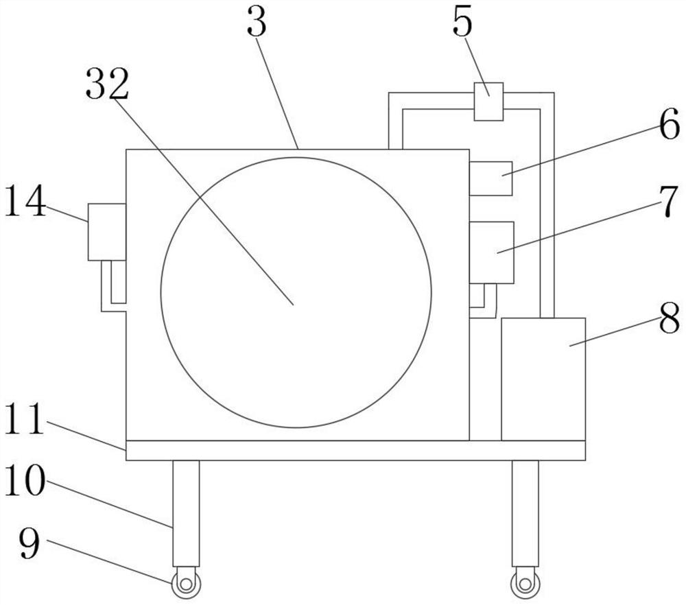 Instrument cleaning and drying equipment capable of being controlled at any time