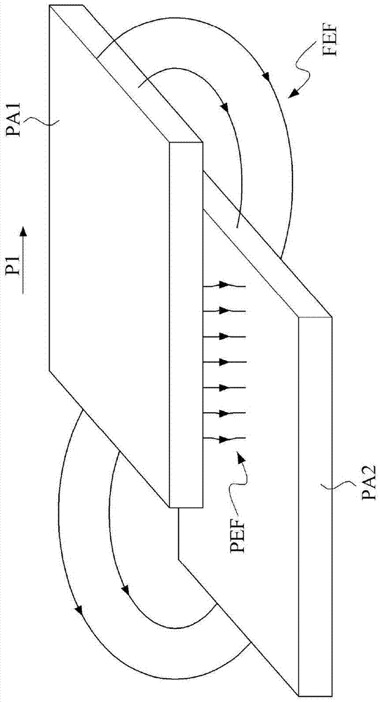 Position sensor and changeable capacitance module of same