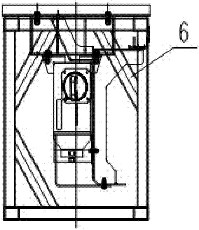 Sandbox anti-falling seat vibration impact testing device of Multiple Units and method thereof