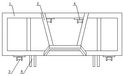 Farmland soil deep ploughing device