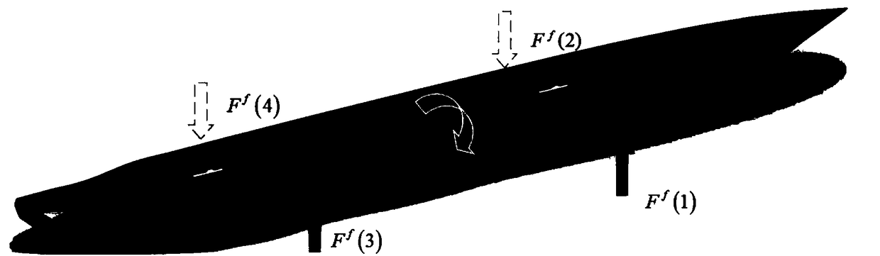 A ship anti-rolling control system based on ship hydrodynamic online prediction