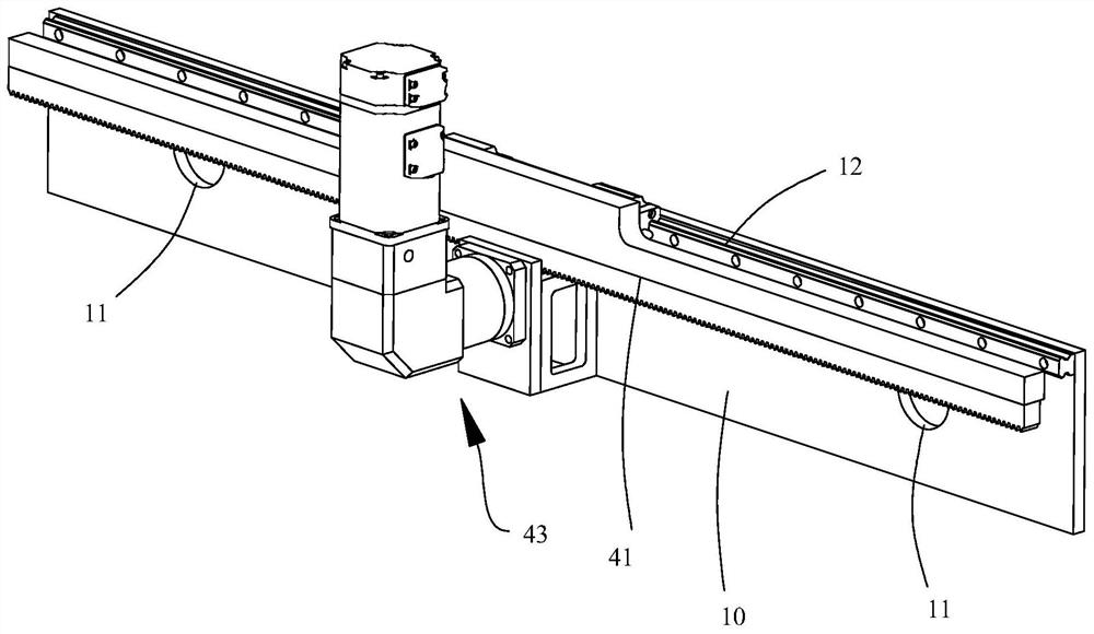 Troweling device and wall-laying equipment