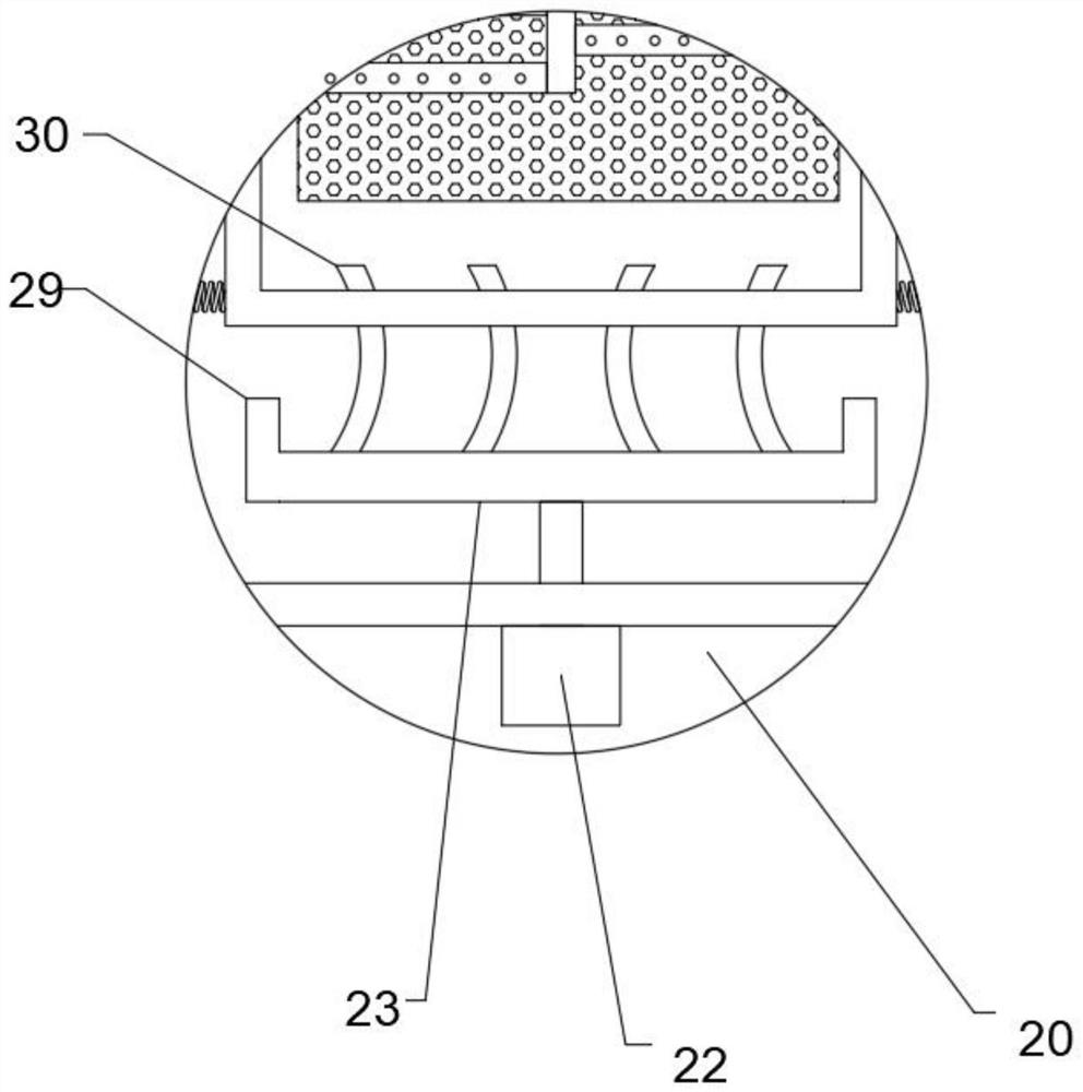 Cleaning device based on rice processing system
