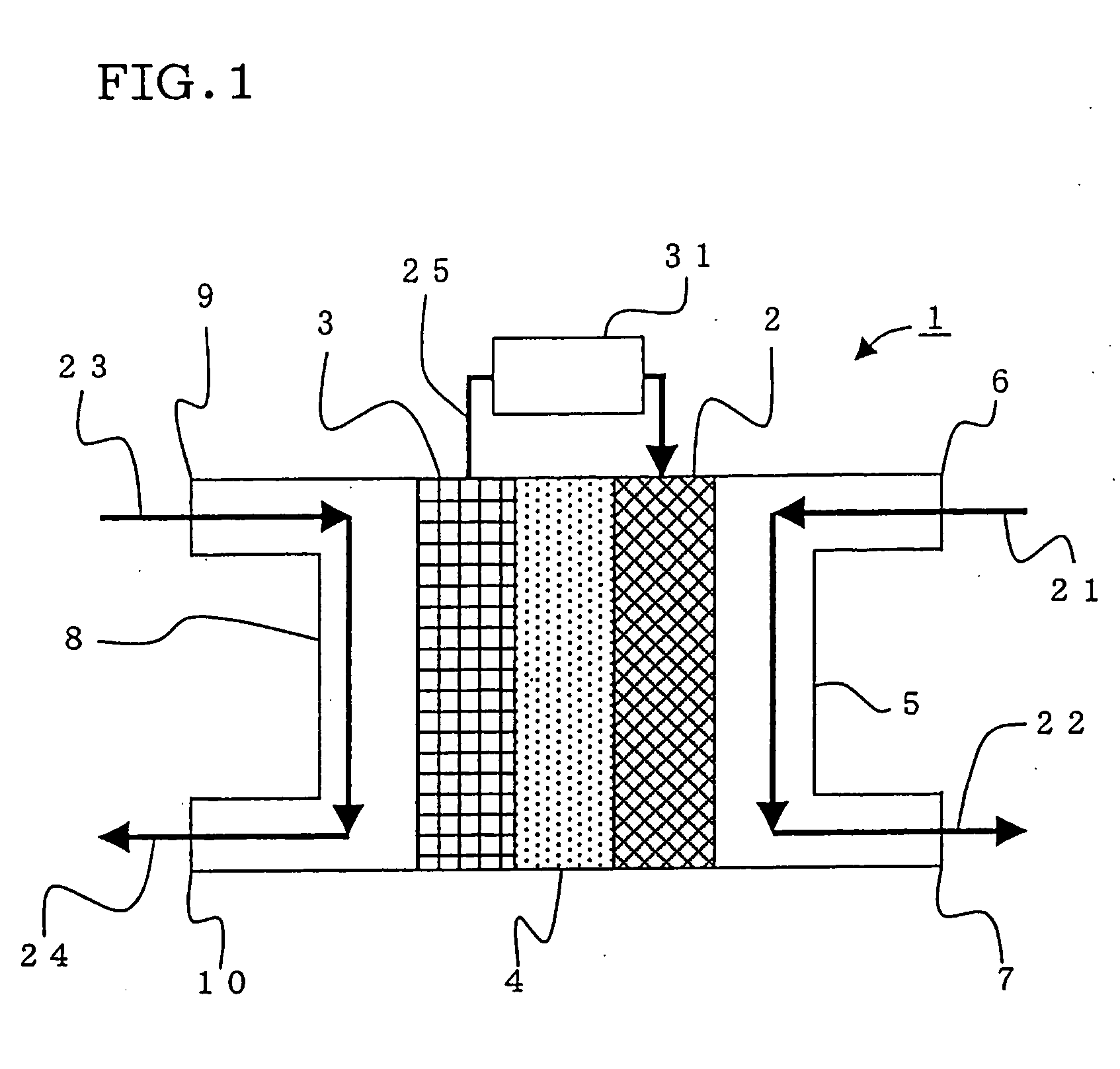 Fuel cell, operating method thereof, sintering furnace, and power generator