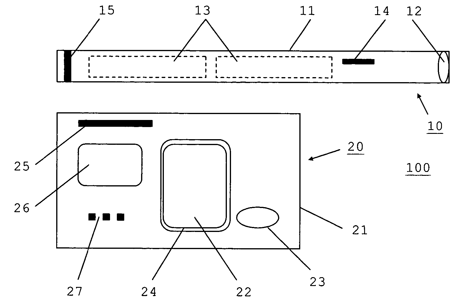 Irradiation device and use thereof
