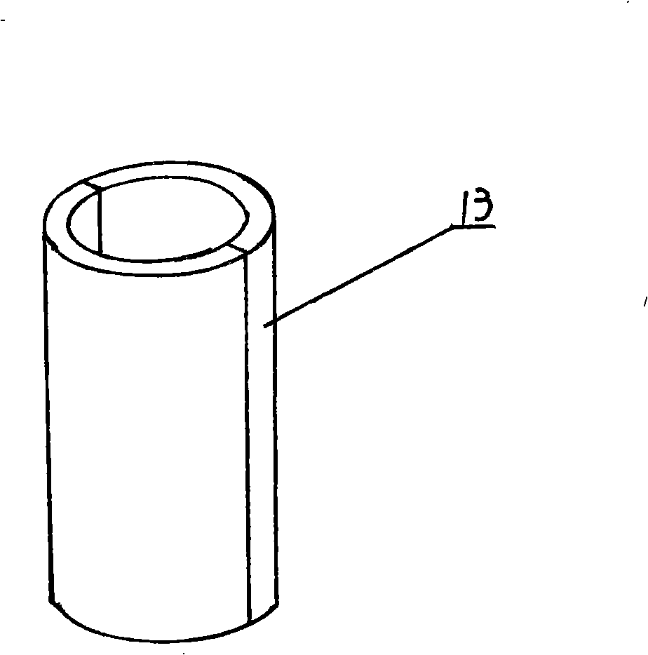 Sealing method of petrifaction ethylene pyrolysis furnace tube and furnace roof liner portion