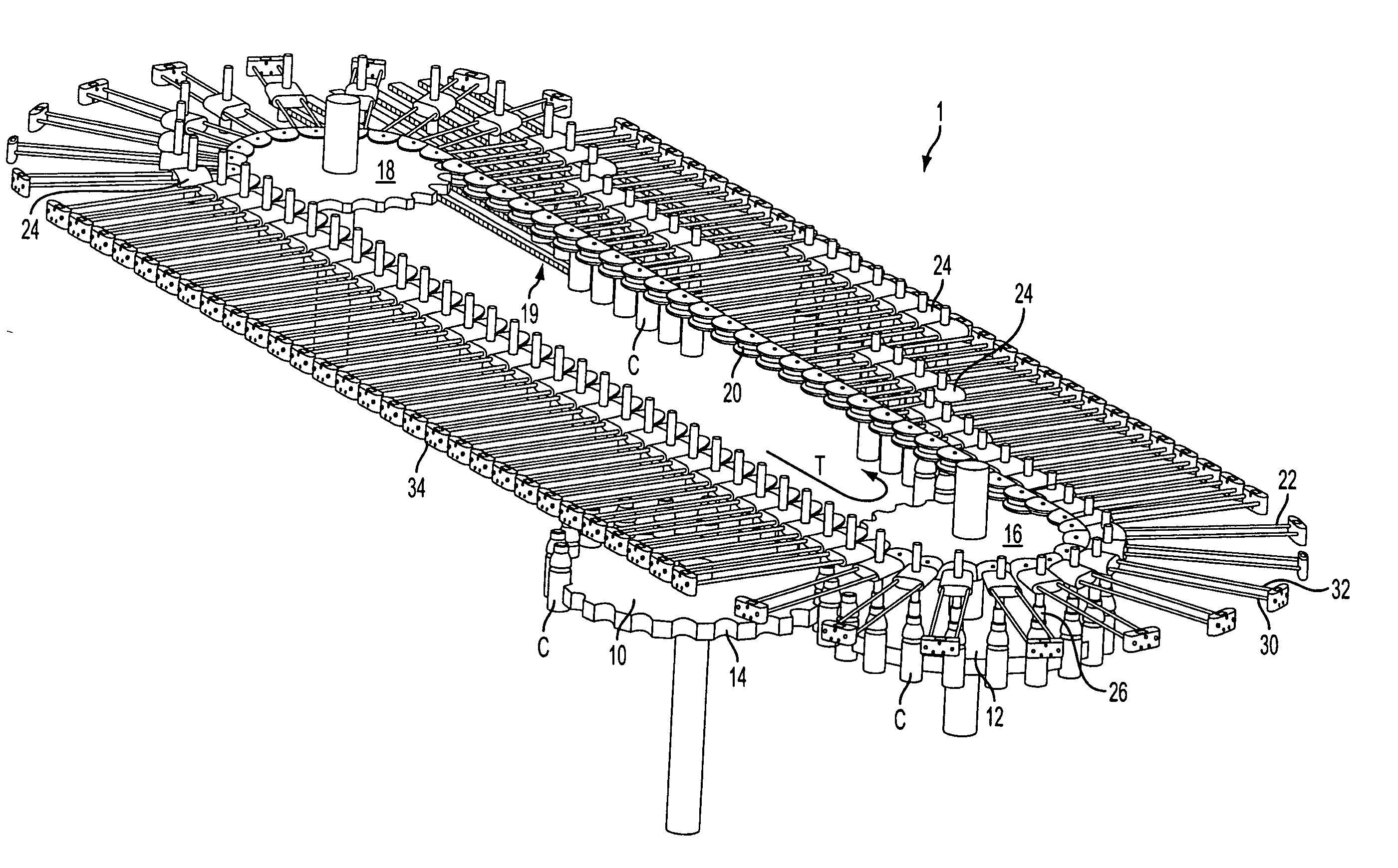 Continuous motion article diverting system