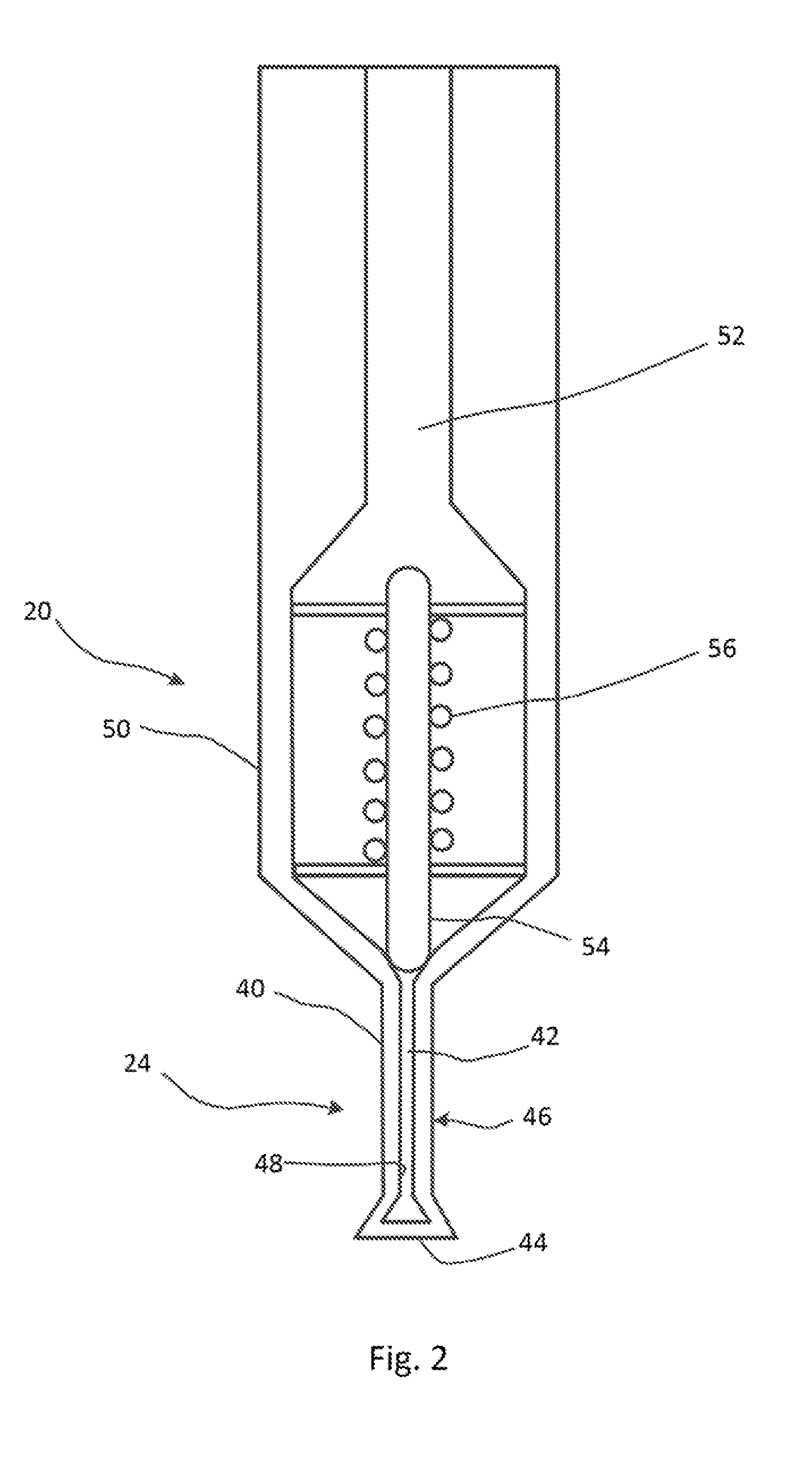 Apparatus and method of operating an injector for an exhaust gas aftertreatment apparatus
