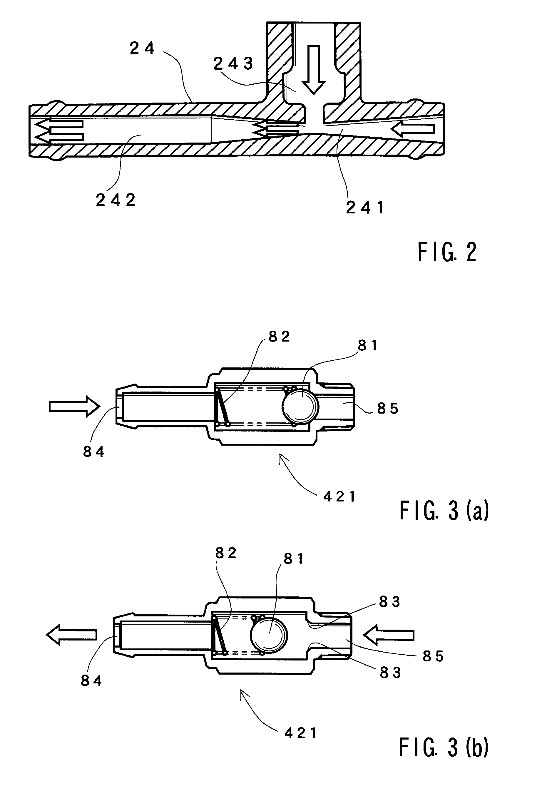 Blow-by gas refluxing device