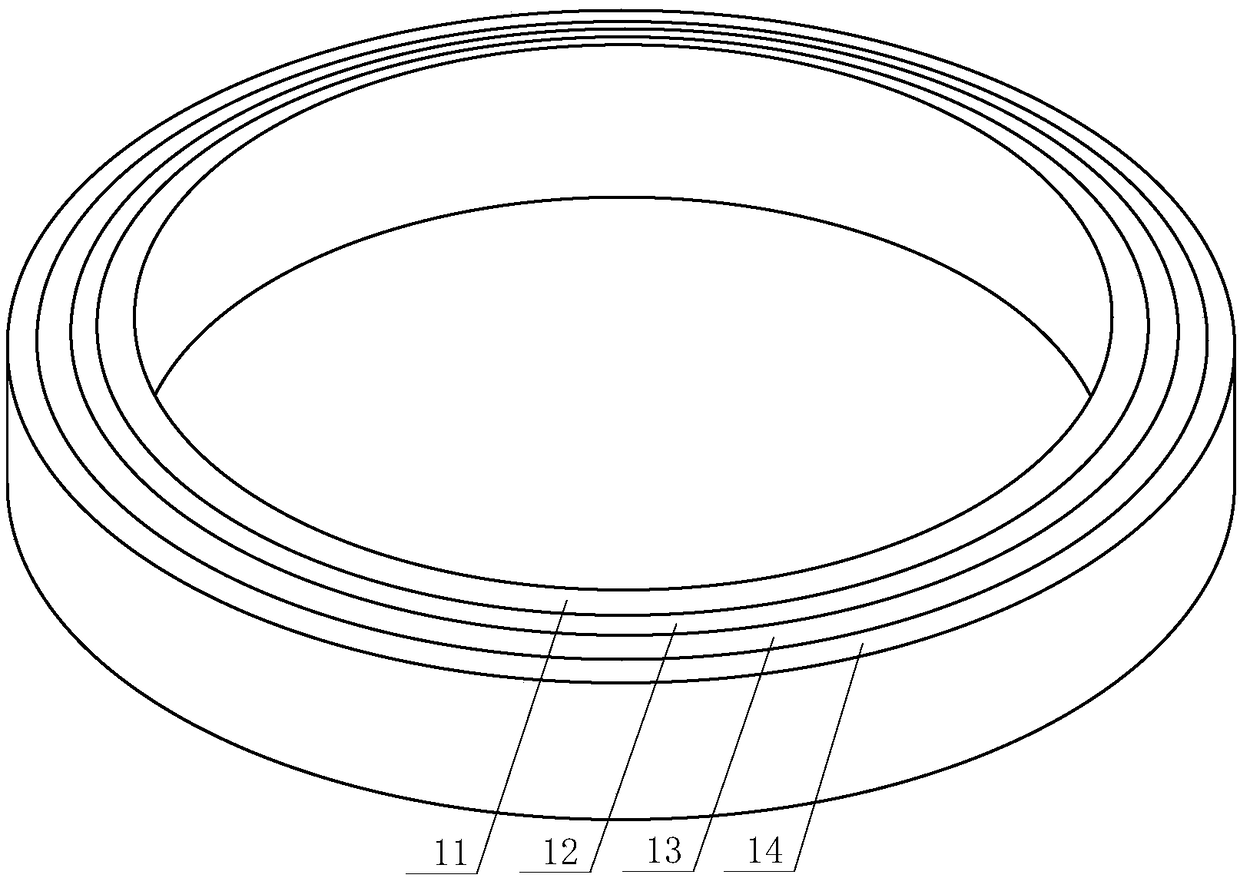 Optical fiber ring for optical fiber gyro and optical fiber ring processing method