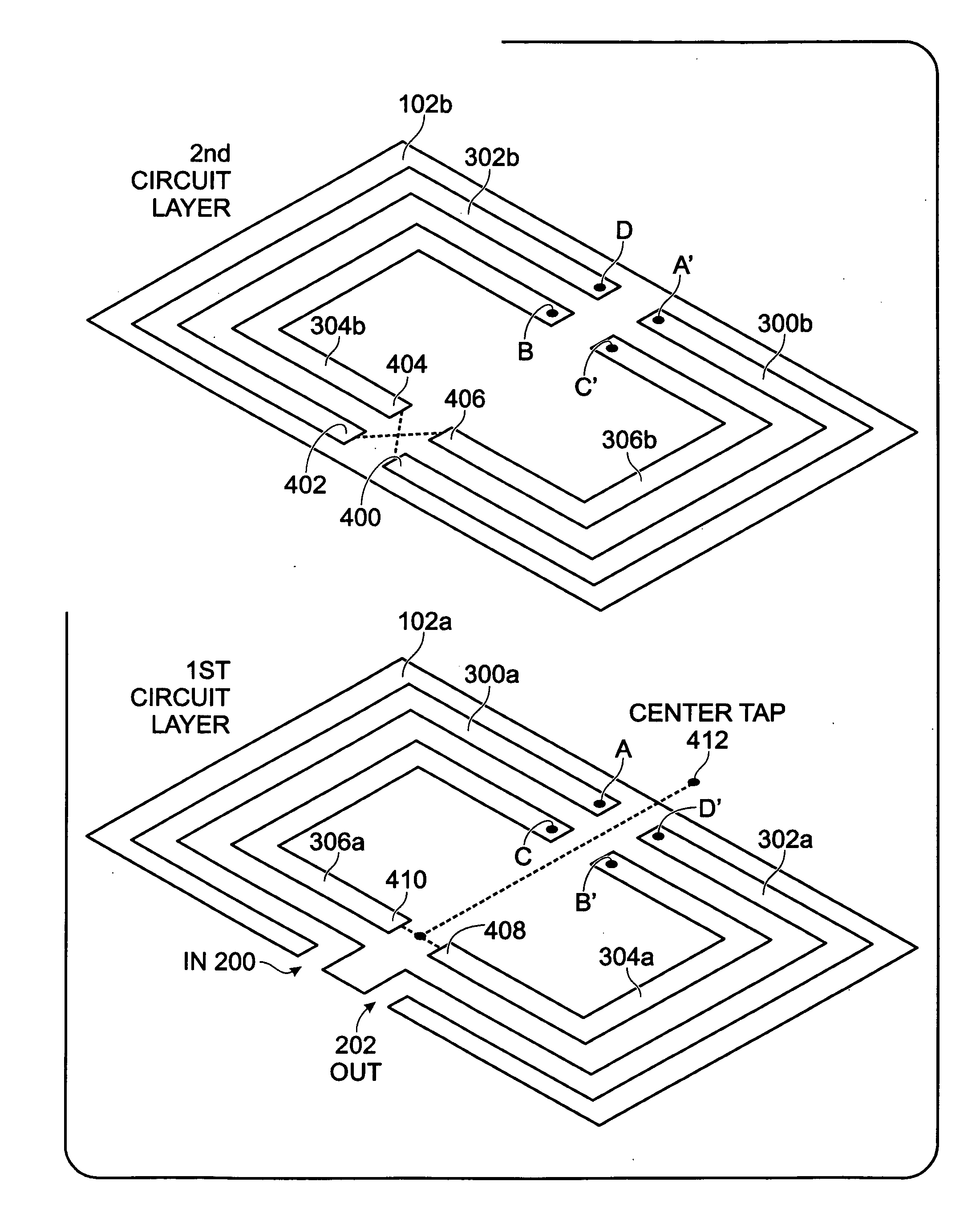 Integrated Circuit Multilevel Inductor