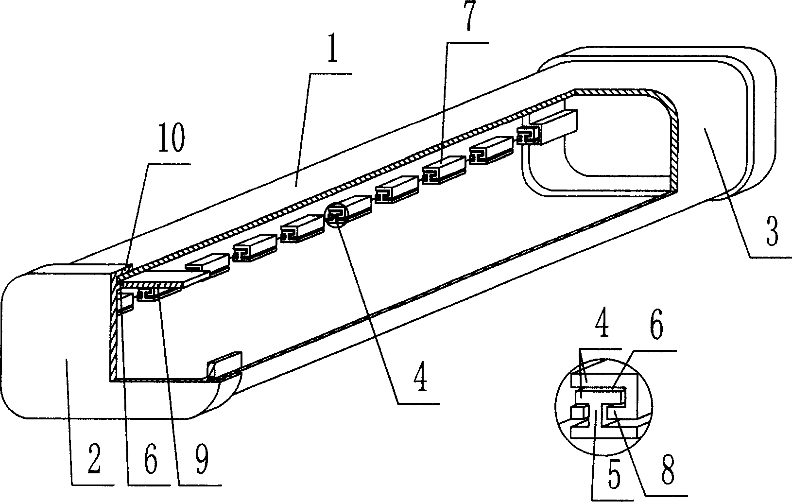 Plastic pipe with thin wall