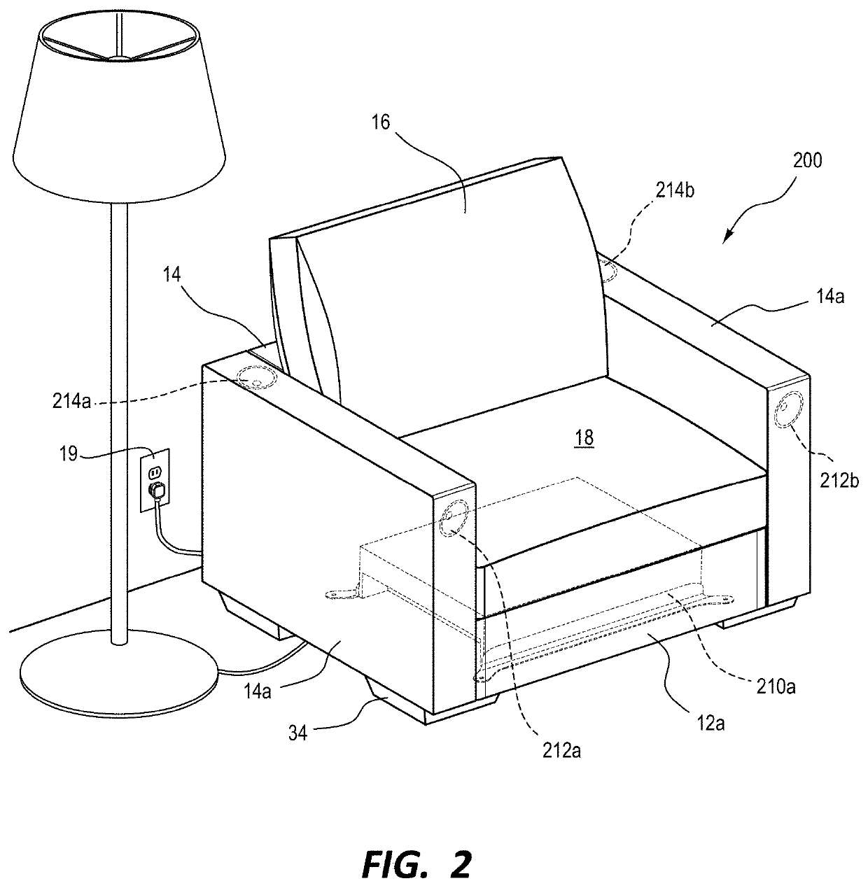 Systems and methods for tuning based on furniture configuration