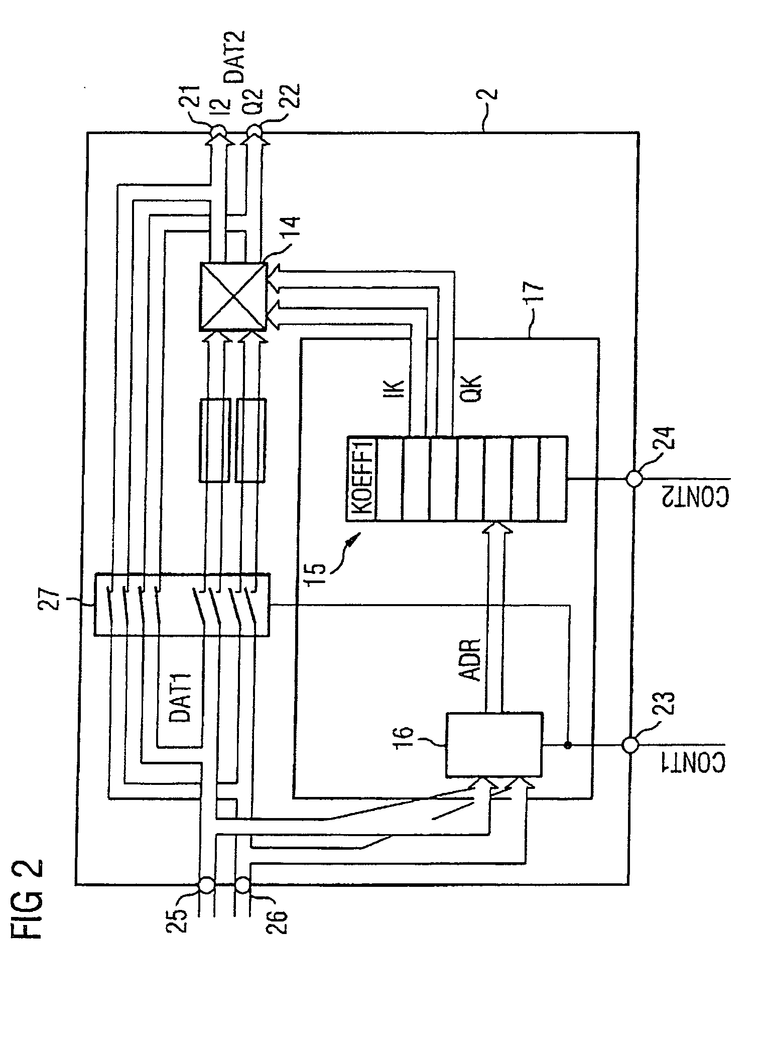 Transmission device with digital predistortion, and method for regulating predistortion in a transmission device