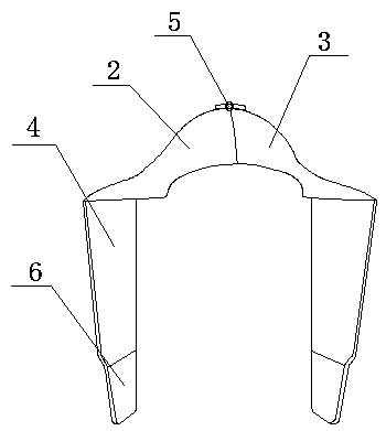 Motorcycle rear wheel fender