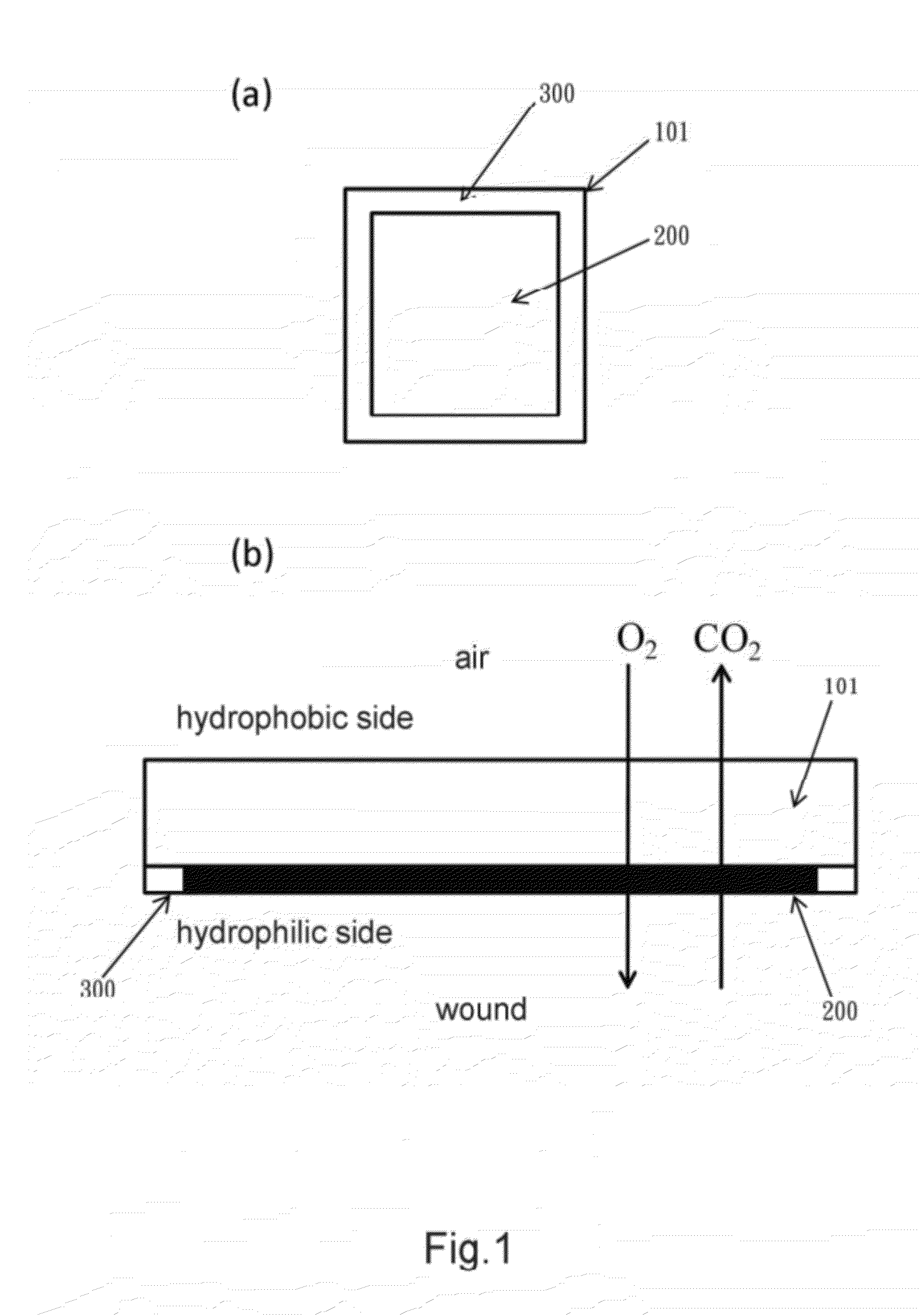 Wound healing material and method for fabricating the same