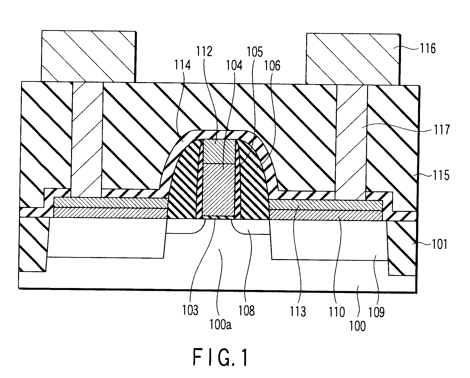 Semiconductor device including misfet