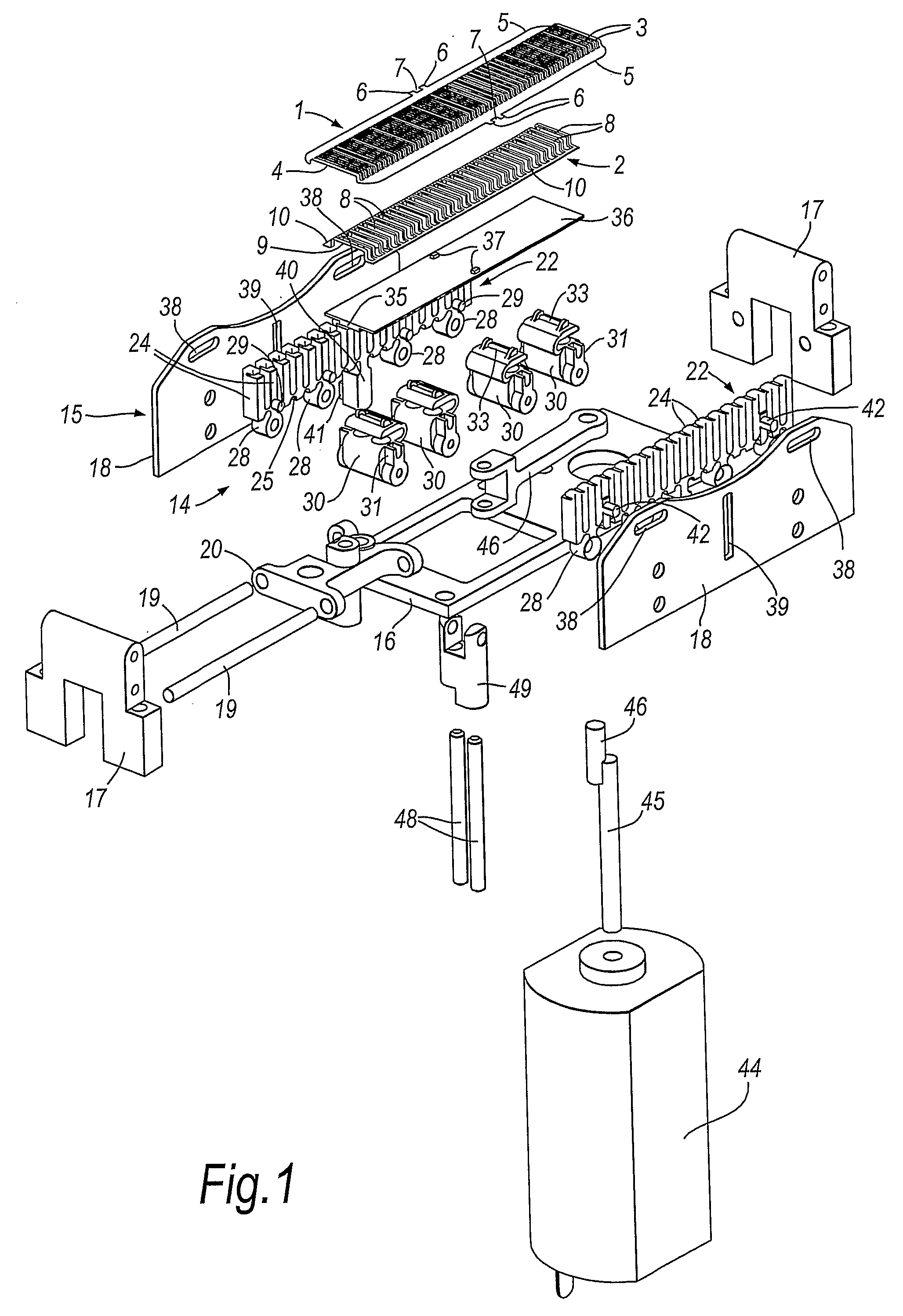 Electric razor assembly