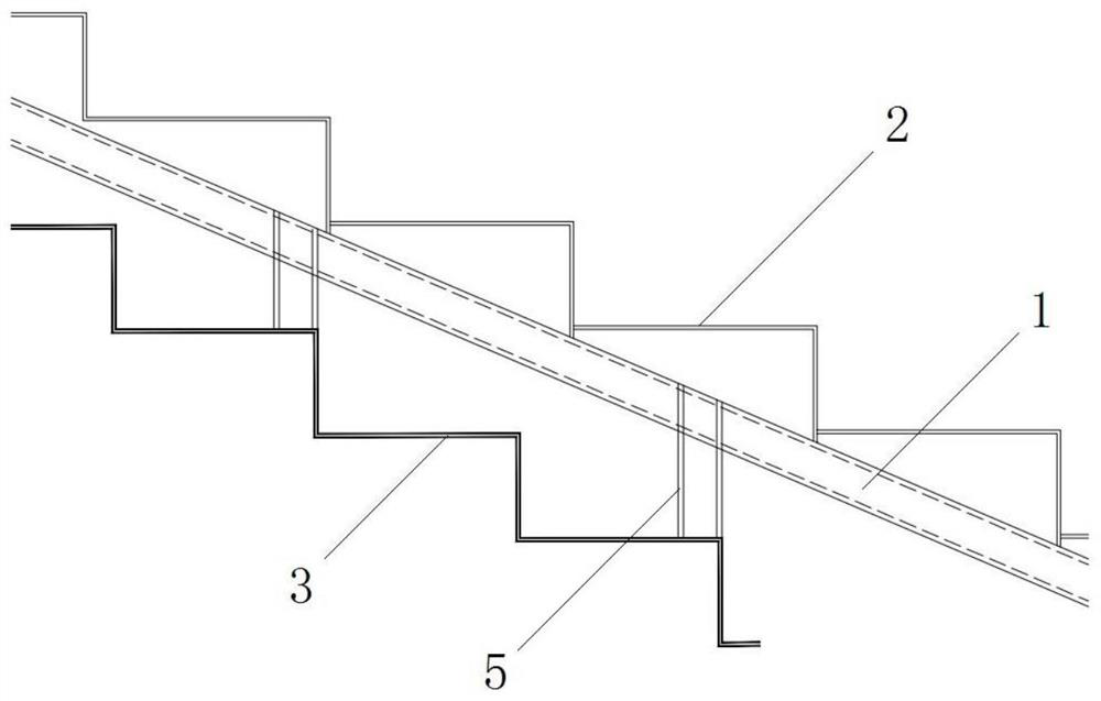 Steel stair transformation method and steel stair