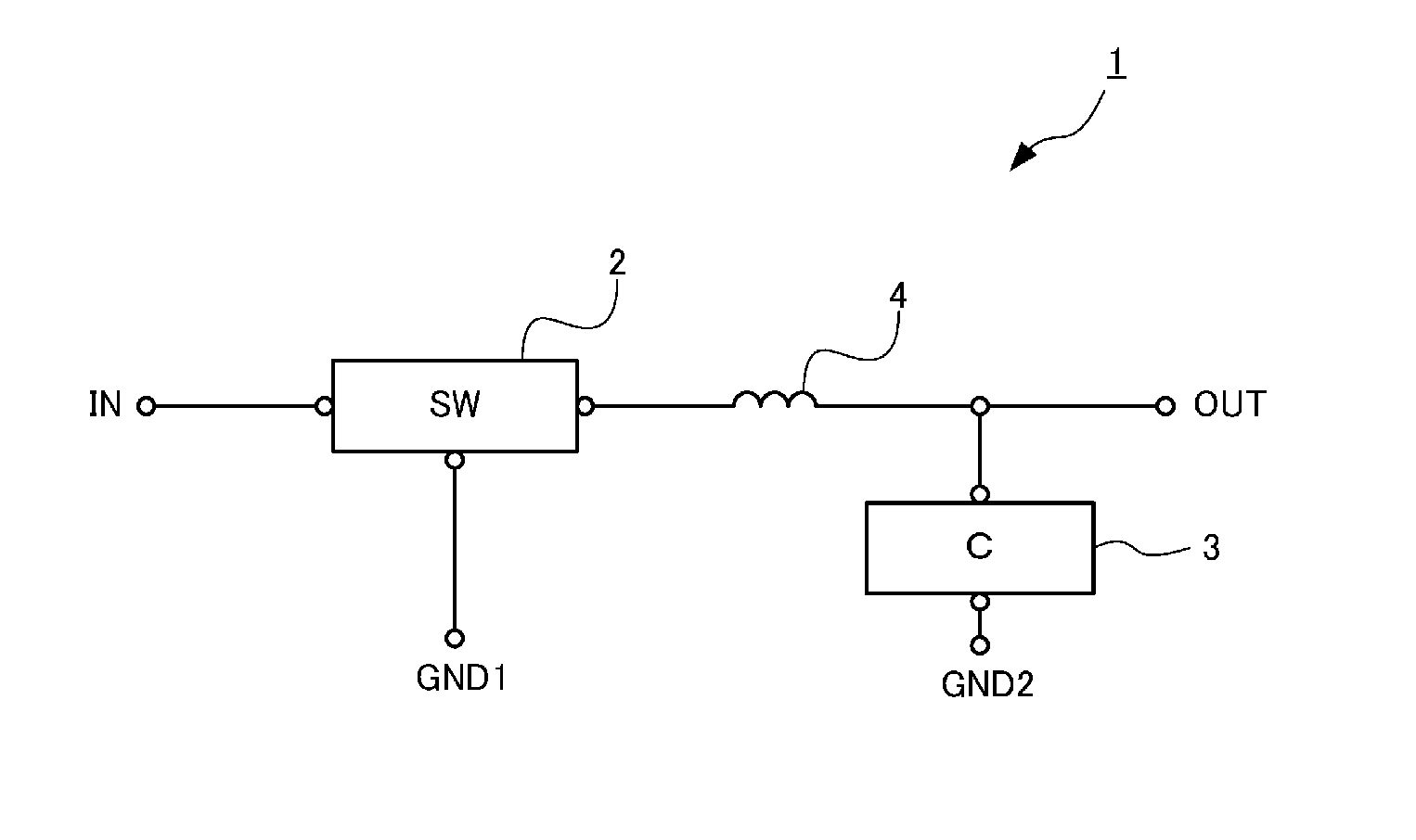 Dc-dc converter module and multi-layer substrate