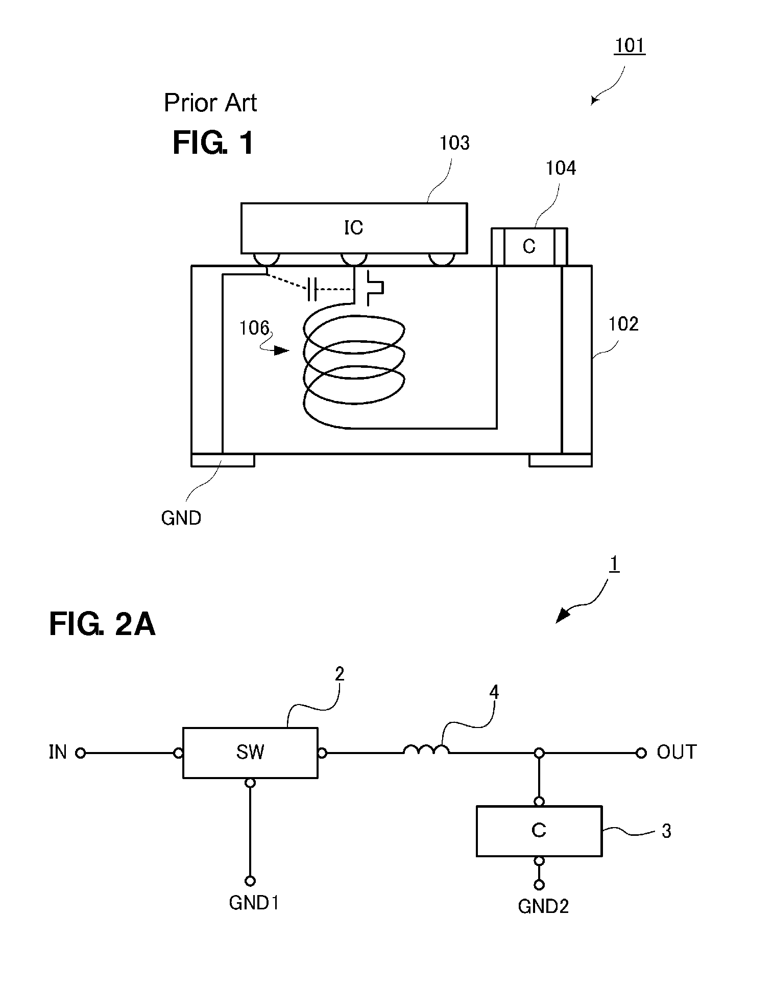 Dc-dc converter module and multi-layer substrate