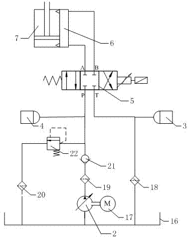 Hydraulic fatigue test system of connecting rod