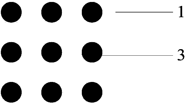 Dot-matrix graphic formed by ink dots with characteristic microscopic characteristic and method for distinguishing dot-matrix graphic authenticity