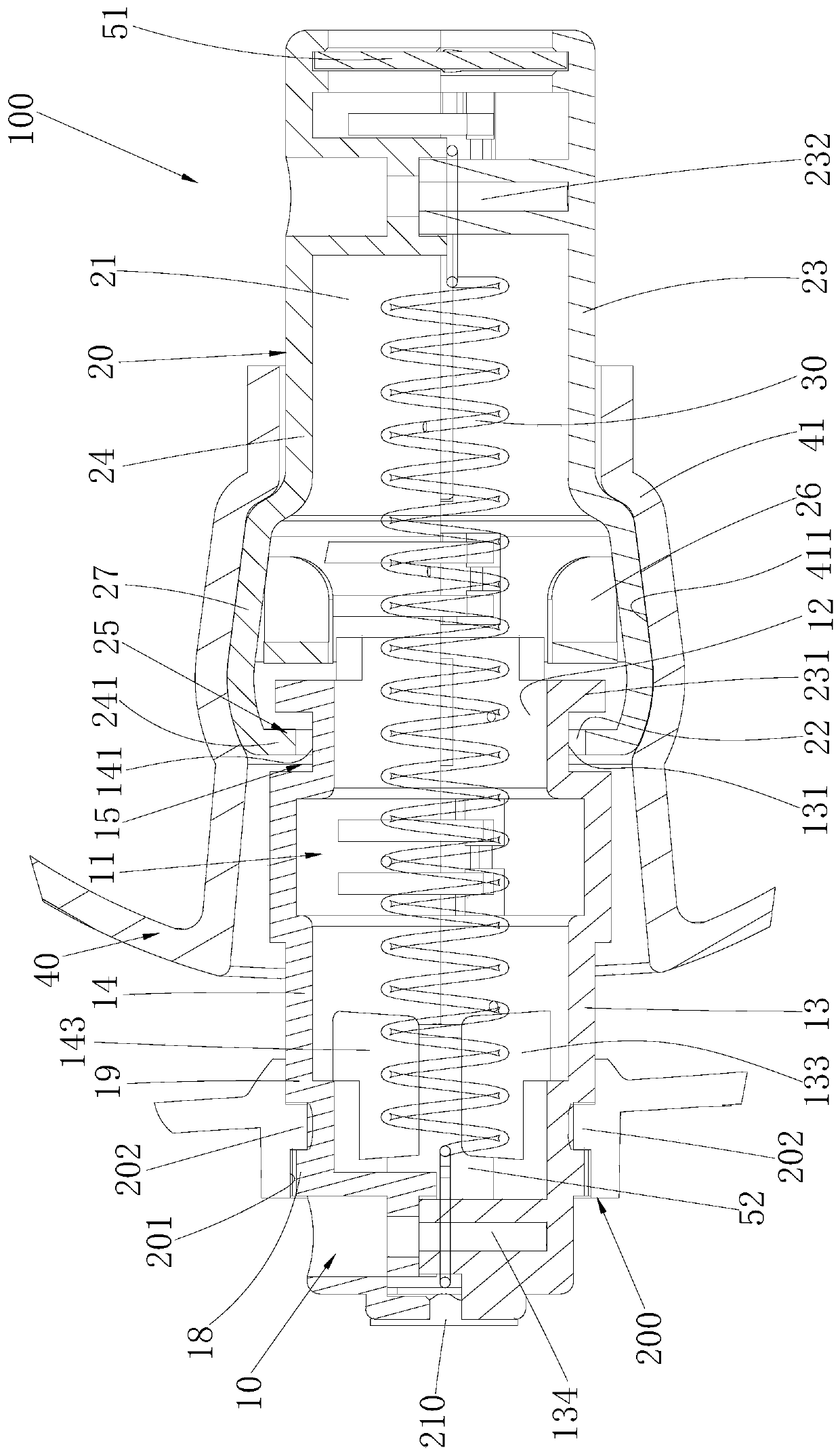 Tail structure and robot